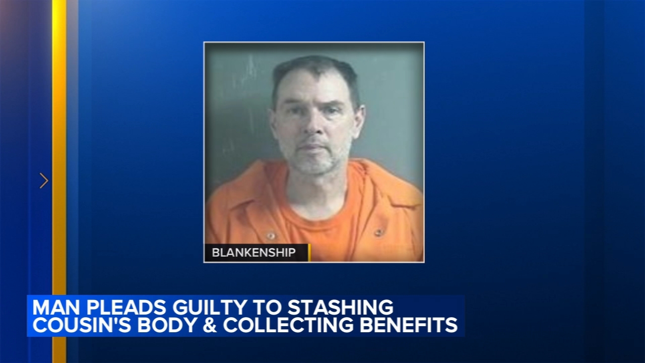 South Jersey man pleads guilty to hiding dead cousin's body in closet to collect benefits
       — 6ABC Action News (Philadelphia)