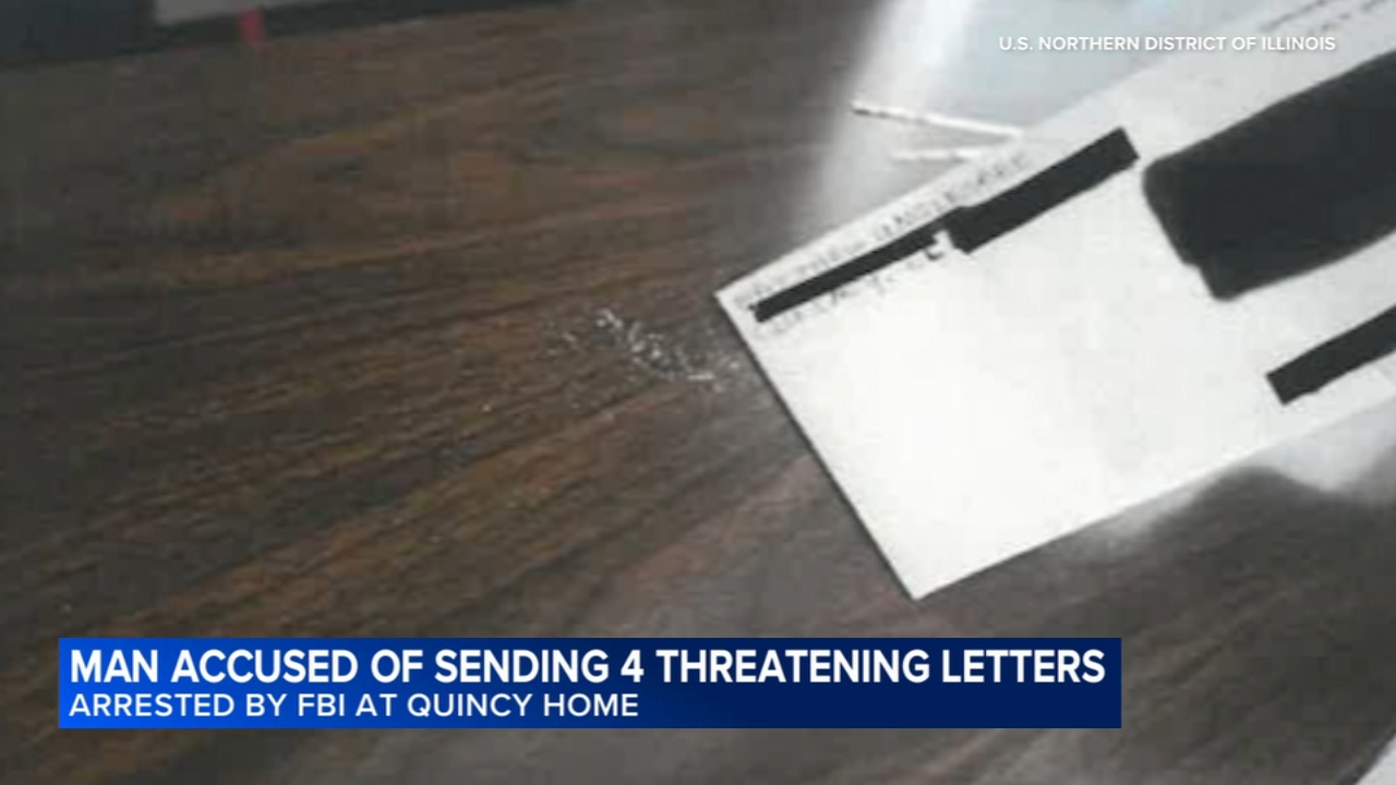 Man who allegedly sent white substance to members of Congress put his address on envelopes: DOJ
       — New Hope Community news