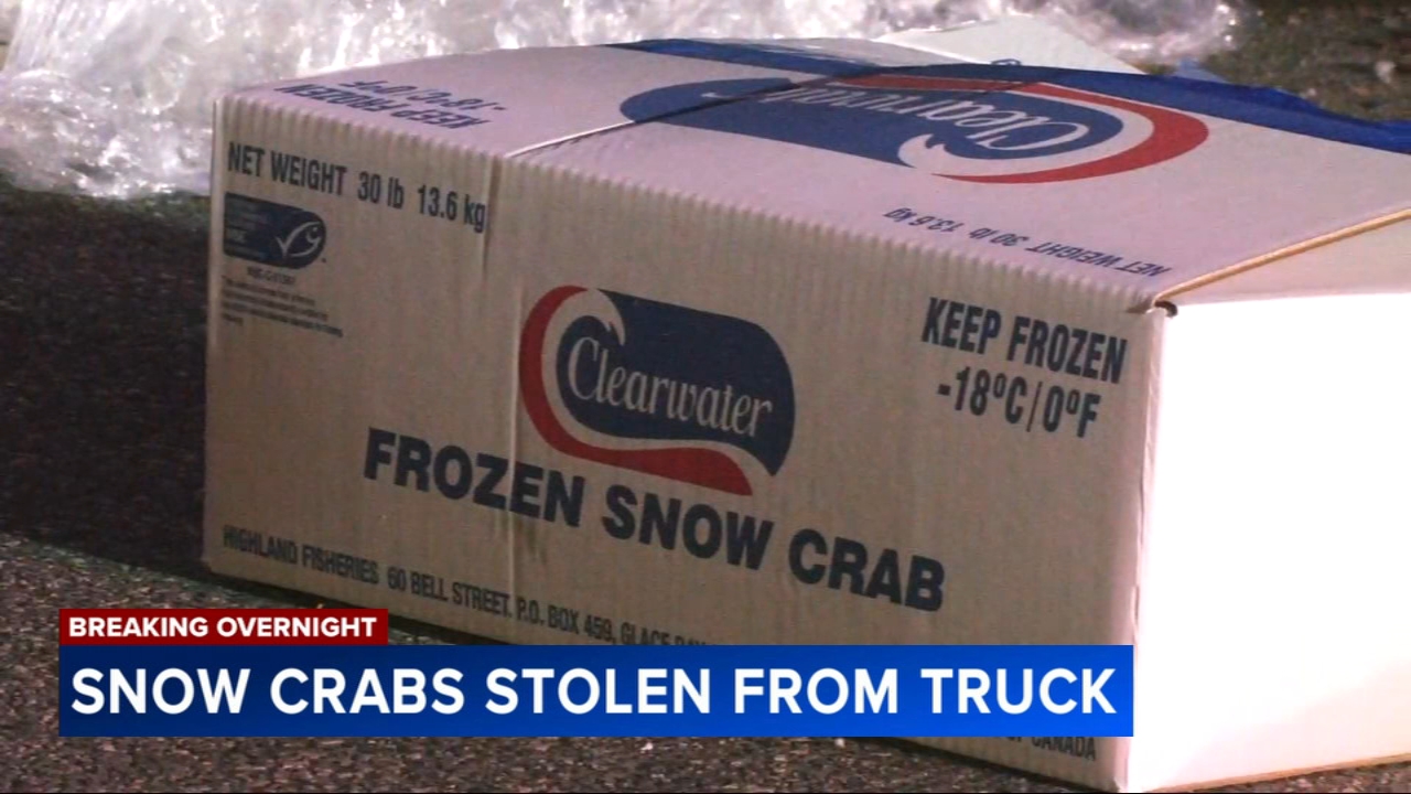 3K lbs. of crab legs stolen from semi in Southwest Philadelphia cargo heist
— 6ABC Action News (Philadelphia)